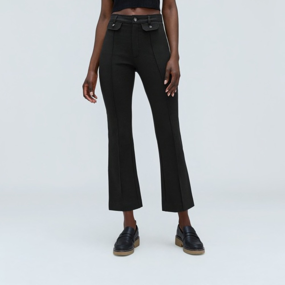 Everlane The Work It Pant. Size 6. Black.
